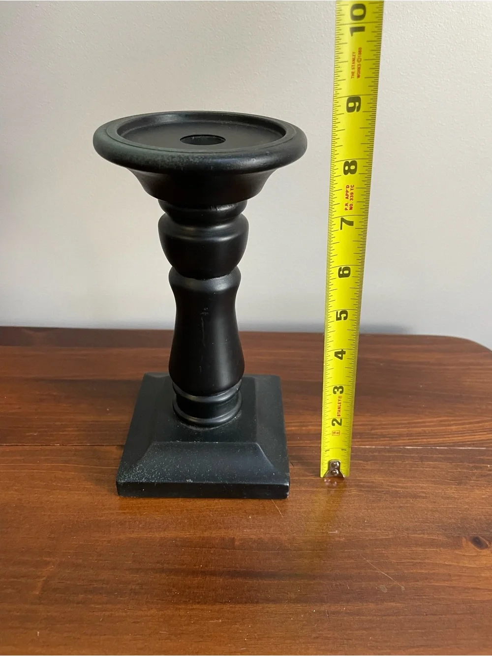 Black Decorative Candle Holder - Home Accents